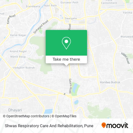 Shwas Respiratory Care And Rehabilitation map