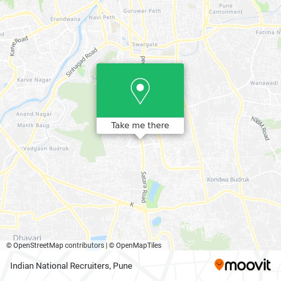 Indian National Recruiters map