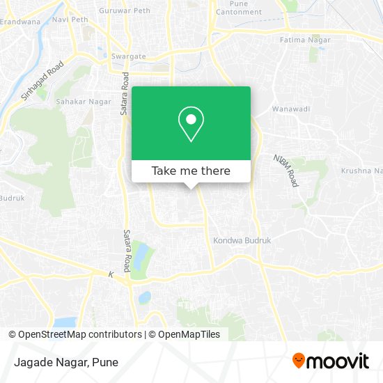 Jagade Nagar map