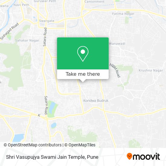 Shri Vasupujya Swami Jain Temple map