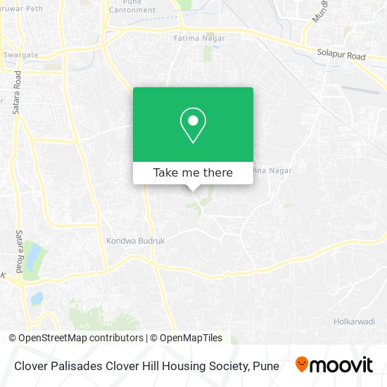 Clover Palisades Clover Hill Housing Society map