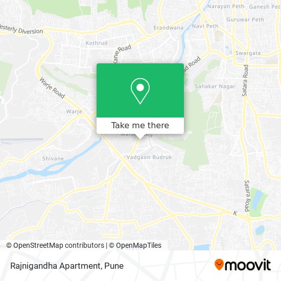 Rajnigandha Apartment map