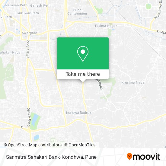 Sanmitra Sahakari Bank-Kondhwa map