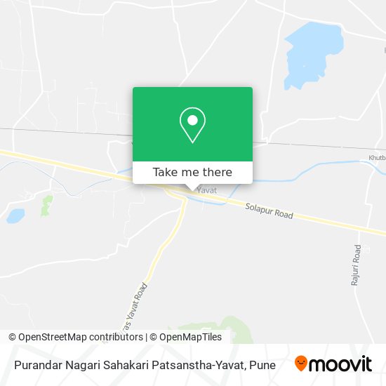 Purandar Nagari Sahakari Patsanstha-Yavat map