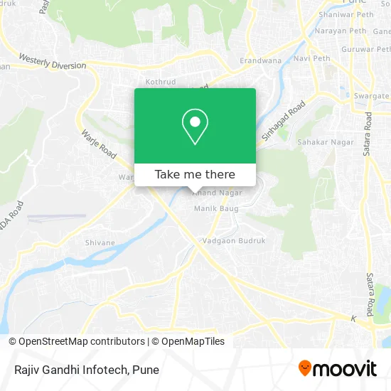 Rajiv Gandhi Infotech map