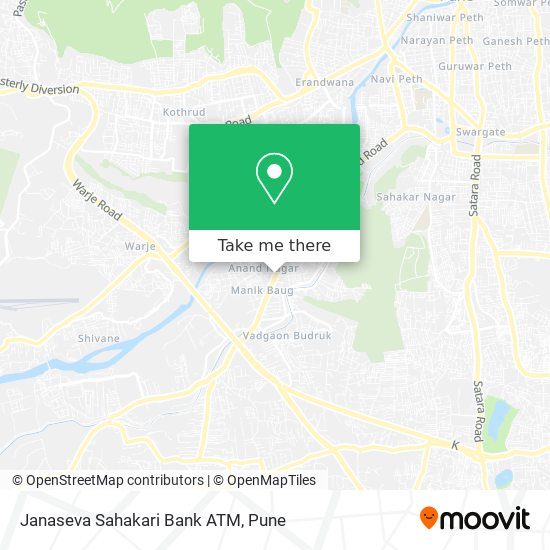 Janaseva Sahakari Bank ATM map