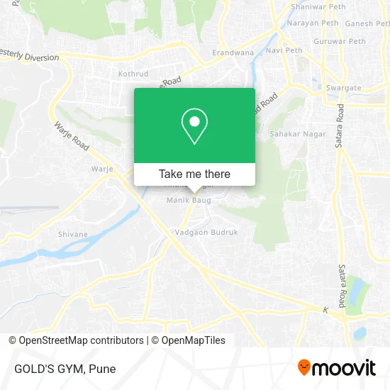 GOLD'S GYM map