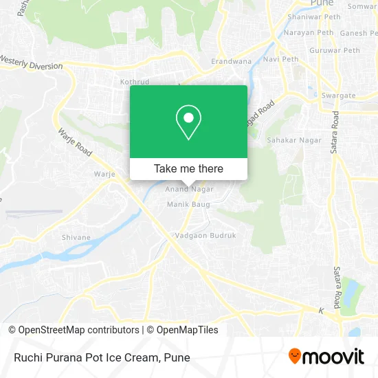 Ruchi Purana Pot Ice Cream map