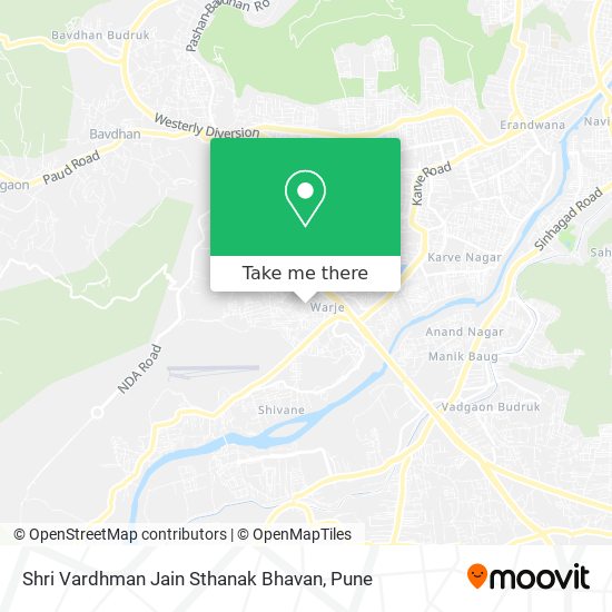 Shri Vardhman Jain Sthanak Bhavan map