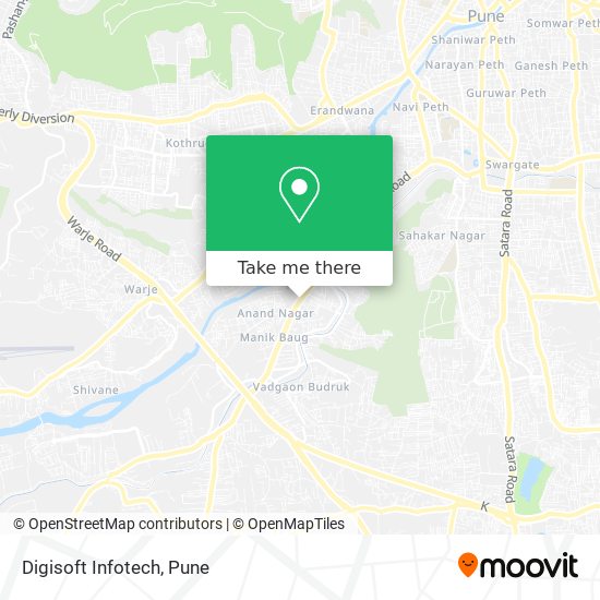 Digisoft Infotech map