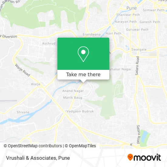 Vrushali & Associates map