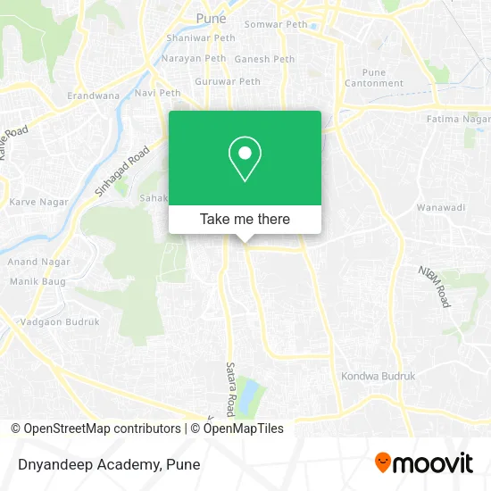 Dnyandeep Academy map