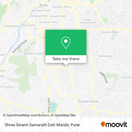 Shree Swami Samarath Datt Mandir map