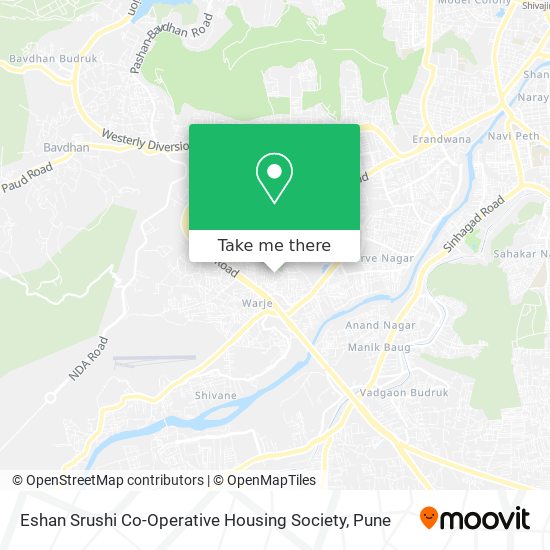 Eshan Srushi Co-Operative Housing Society map