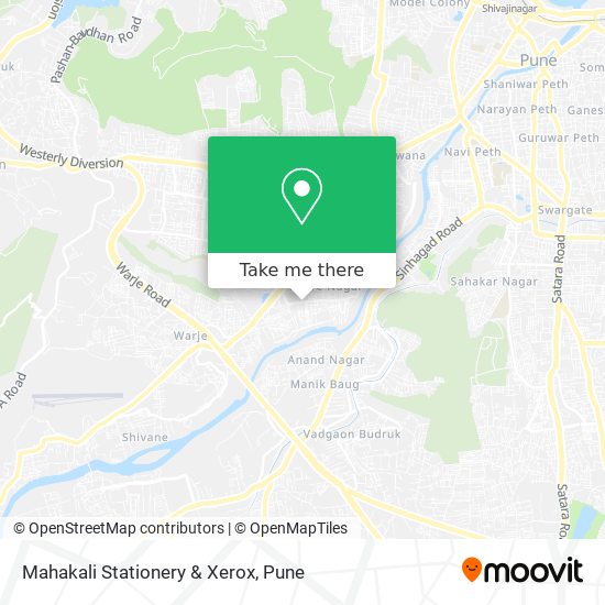 Mahakali Stationery & Xerox map