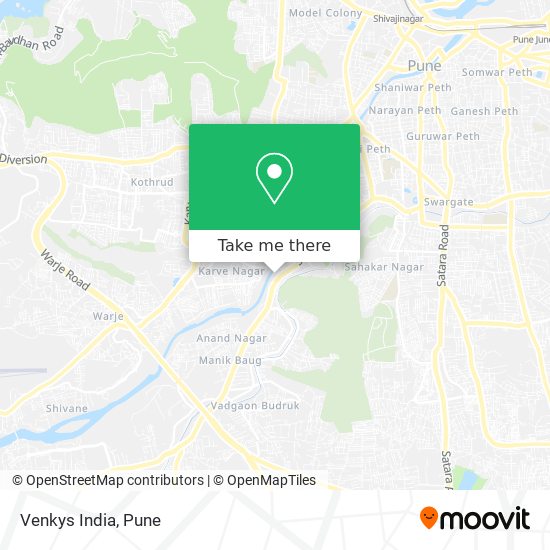 Venkys India map