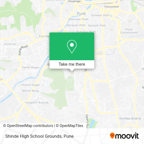 Shinde High School Grounds map