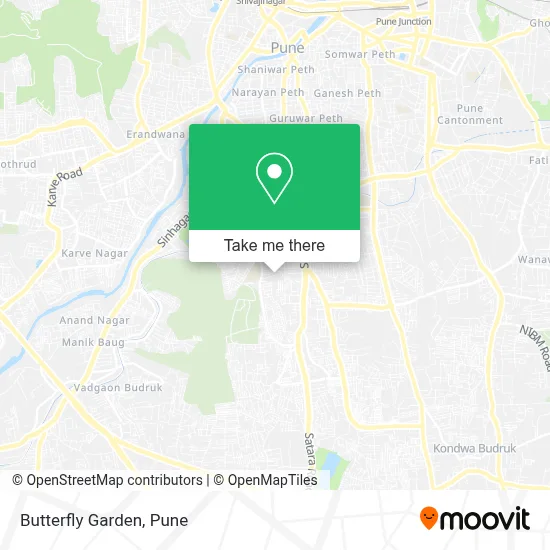 Butterfly Garden map