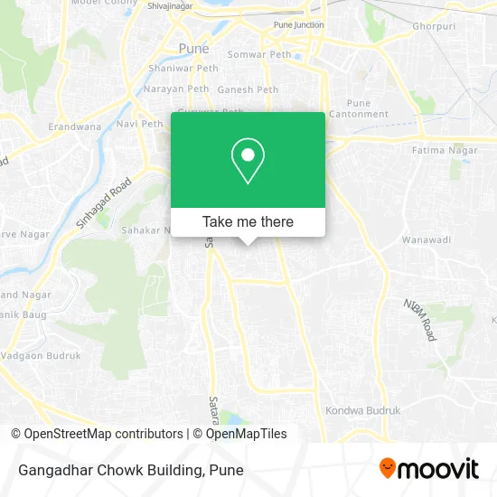 Gangadhar Chowk Building map