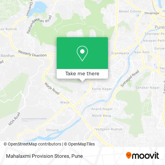 Mahalaxmi Provision Stores map