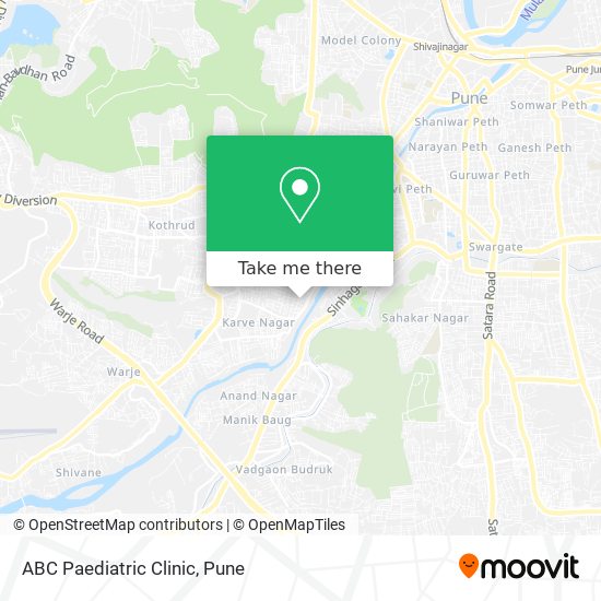 ABC Paediatric Clinic map