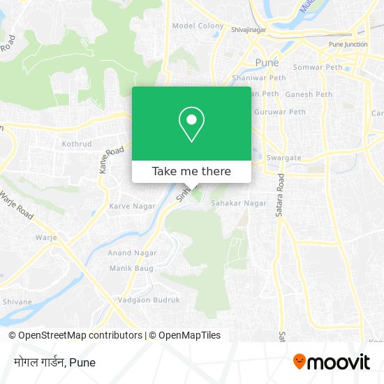 मोगल गार्डन map