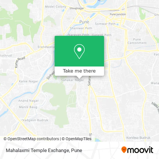 Mahalaxmi Temple Exchange map
