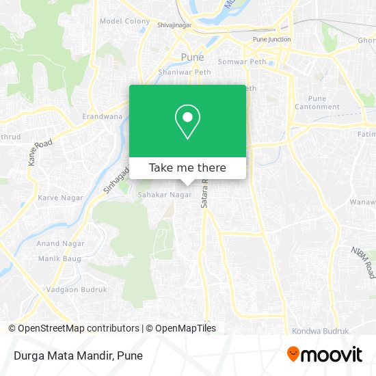 Durga Mata Mandir map