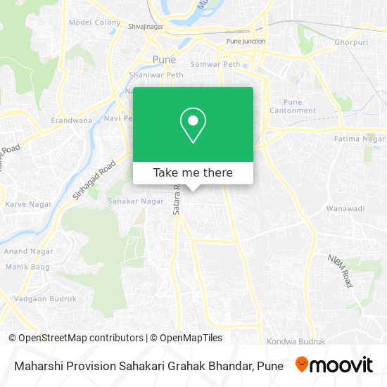 Maharshi Provision Sahakari Grahak Bhandar map