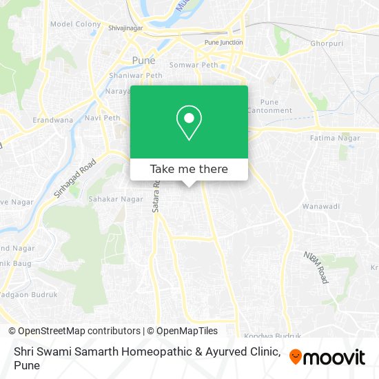 Shri Swami Samarth Homeopathic & Ayurved Clinic map