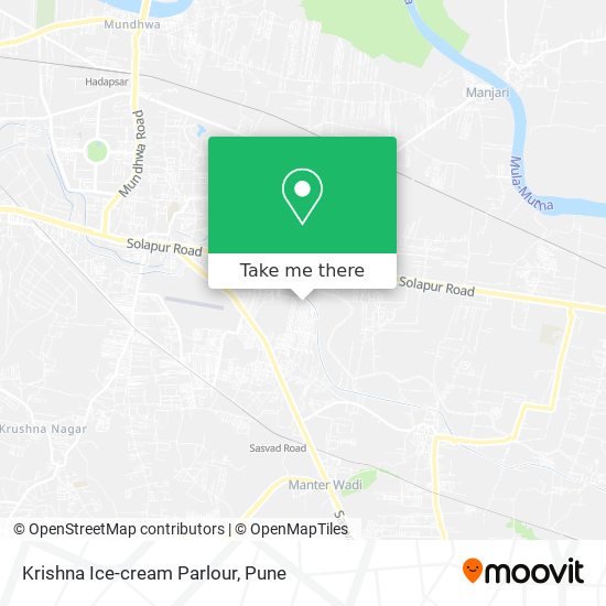 Krishna Ice-cream Parlour map
