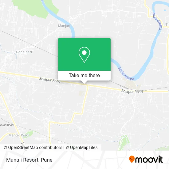 Manali Resort map