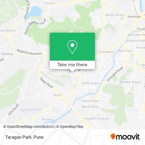 Taragan Park map