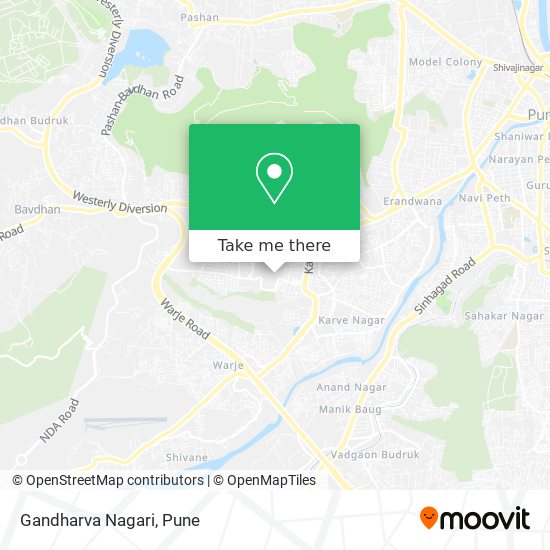 Gandharva Nagari map