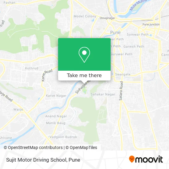 Sujit Motor Driving School map