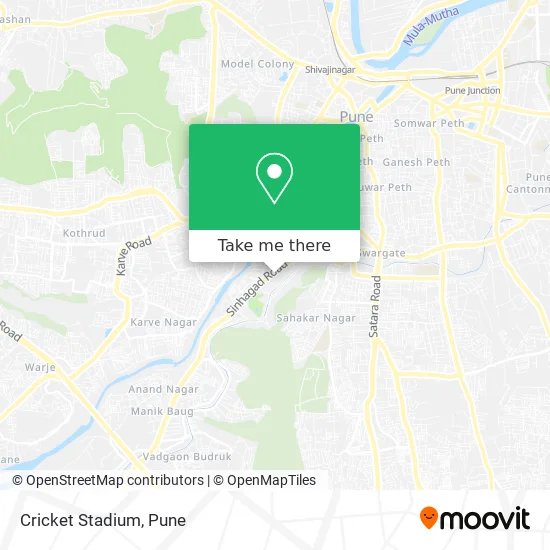 Cricket Stadium map