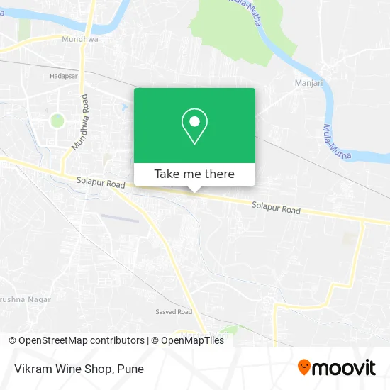 Vikram Wine Shop map