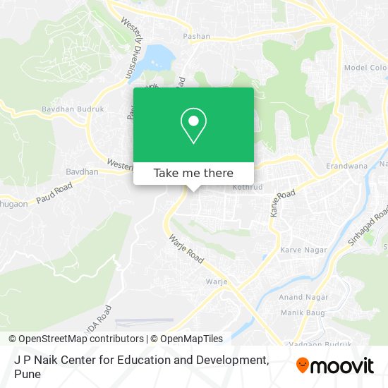 J P Naik Center for Education and Development map