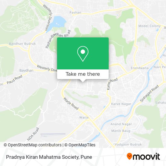 Pradnya Kiran Mahatma Society map