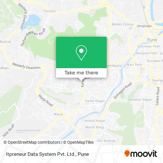 Itpreneur Data System Pvt. Ltd. map