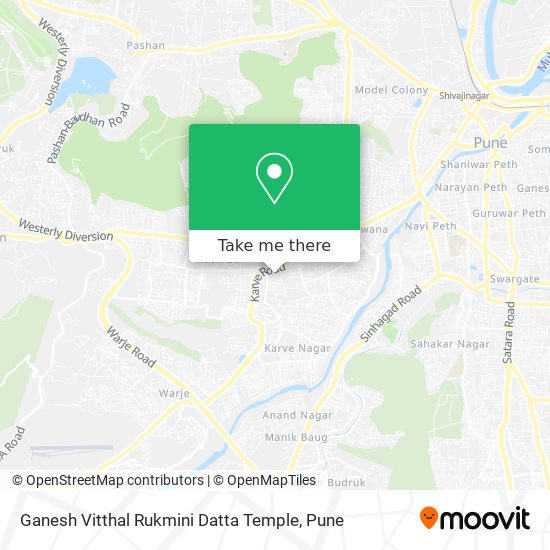 Ganesh Vitthal Rukmini Datta Temple map