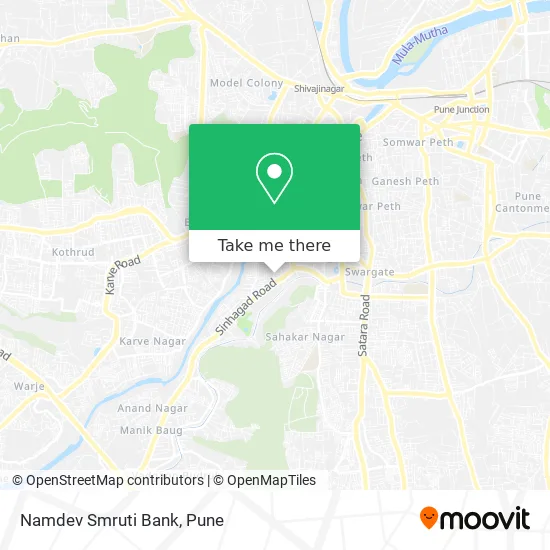 Namdev Smruti Bank map