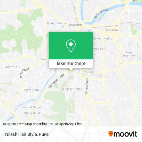 How to get to Nilesh Hair Style in Pune & Velhe by Bus?