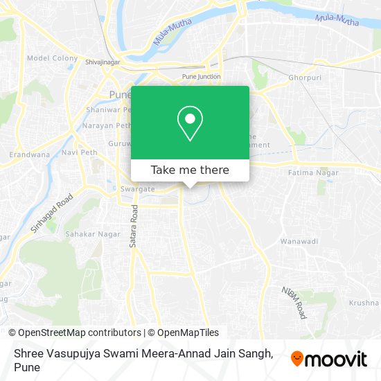 Shree Vasupujya Swami Meera-Annad Jain Sangh map