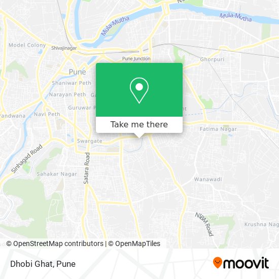 Dhobi Ghat map