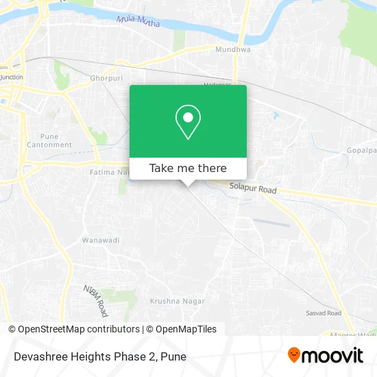 Devashree Heights Phase 2 map