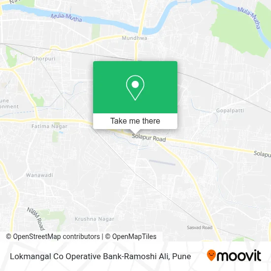 Lokmangal Co Operative Bank-Ramoshi Ali map