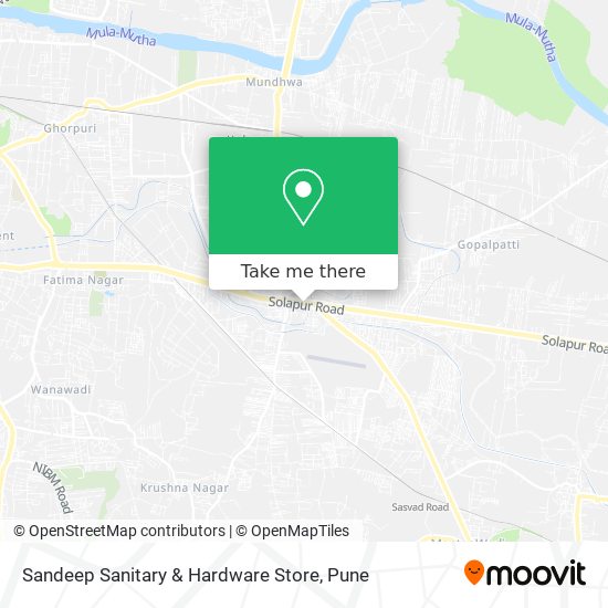 Sandeep Sanitary & Hardware Store map