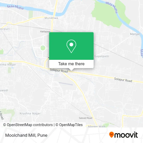Moolchand Mill map