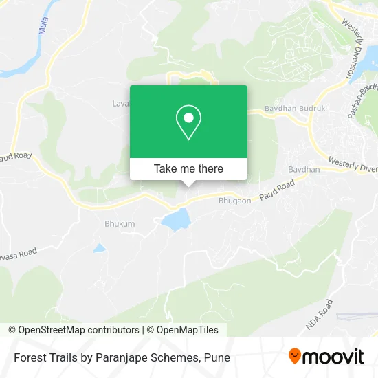 Forest Trails by Paranjape Schemes map